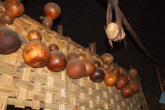 12-Inside the house, calabashes